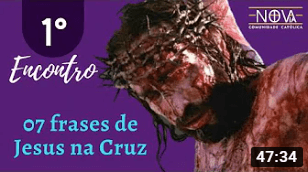 capa mídia - 7 frases de Jesus na cruz