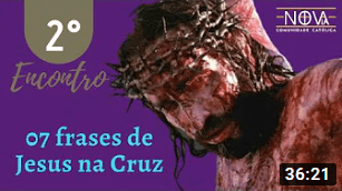 capa mídia - 7 frases de Jesus na cruz