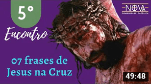 capa mídia - 7 frases de Jesus na cruz